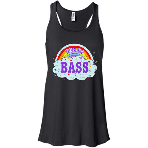 Happy-Playing-Bass-Player-T-Gift Bassist T Gift