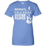 Worlds Okayest Guitar Player T Shirt Guitar Player Gift