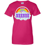 Happiest-Being-The Best NeeNee T Shirt  Ladies Custom 100% Cotton T-Shirt