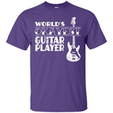 Worlds Okayest Guitar Player T Shirt Guitar Player Gift