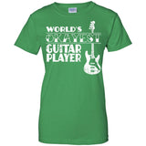 Worlds Okayest Guitar Player T Shirt Guitar Player Gift