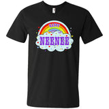 Happiest-Being-The Best NeeNee T Shirt  Men's Printed V-Neck T