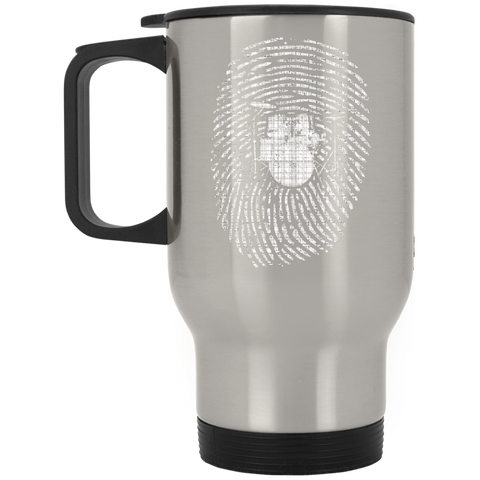 Drums Shirt DNA  XP8400S Silver Stainless Travel Mug