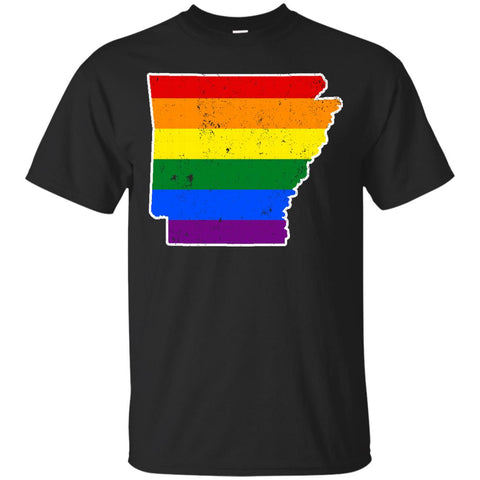 Arkansas Rainbow Flag LGBT Community Pride LGBT Shirts