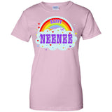 Happiest-Being-The Best NeeNee T Shirt  Ladies Custom 100% Cotton T-Shirt