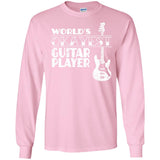 Worlds Okayest Guitar Player T Shirt Guitar Player Gift