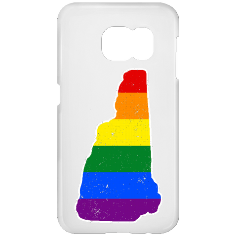 New Hampshire Rainbow Flag LGBT Community Pride LGBT Shirt  Samsung Galaxy S7 Phone Case