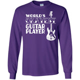 Worlds Okayest Guitar Player T Shirt Guitar Player Gift