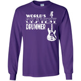 Drummer Gift Worlds Okayest Drummer T Shirt