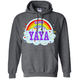 Happiest-Being-The Best Yaya-T-Shirt  Pullover Hoodie 8 oz