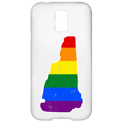 New Hampshire Rainbow Flag LGBT Community Pride LGBT Shirt  Samsung Galaxy S5 Case