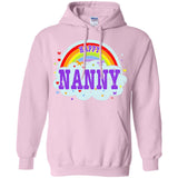 Happiest-Being-The Best Nanny-T-Shirt  Pullover Hoodie 8 oz