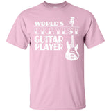 Worlds Okayest Guitar Player T Shirt Guitar Player Gift