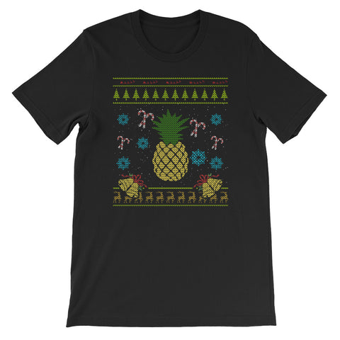 Funny Pineapple Christmas Ugly Sweater Design