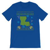 Louisiana Christmas Ugly Sweater Design