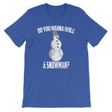 Funny Family Christmas Design Wanna Build A Snowman