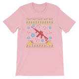 Gun Christmas Ugly Sweater Veteran Military Design