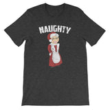 Naughty Nice Mrs Claus Christmas Funny