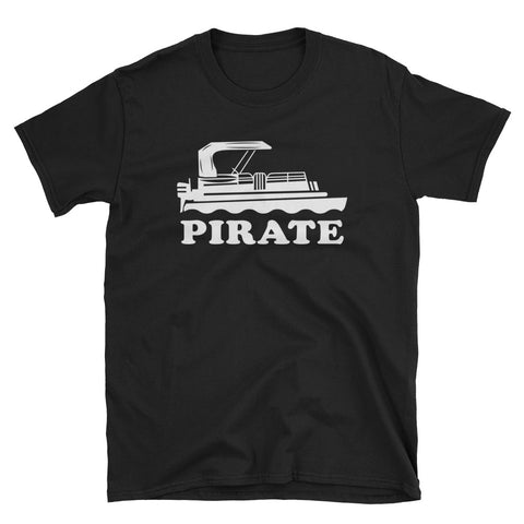 Pontoon Boat Gifts Pontoon Pirate Pontoon Tshirt Pontoon Sayings Black / XL