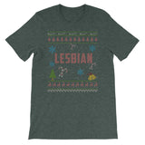 Lesbian Gay Pride Christmas Ugly Sweater Fun Design