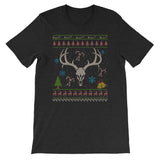 Elk Hunting Christmas Ugly Design Elk Hunter