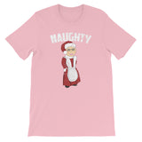 Naughty Nice Mrs Claus Christmas Funny