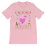 Hearts Couples Design Emoticon Christmas Ugly Design Icon