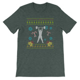 Holiday Christmas Sweater Design Lift Weights