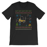 Forklift Operator Christmas Ugly Design Funny