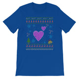 Hearts Couples Design Emoticon Christmas Ugly Design Icon