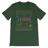 Lesbian Gay Pride Christmas Ugly Sweater Fun Design