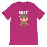 Nice Elf Design Naughty Design Funny Christmas