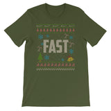 Drag Racing Design Christmas Ugly Design Fast Drag Race