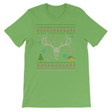 Elk Hunting Christmas Ugly Design Elk Hunter