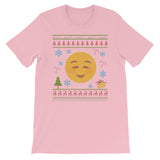 Relaxed Emoticon Happy Icon Christmas Ugly Design Smiley