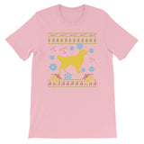 Golden Retriever Christmas Ugly Sweater Design