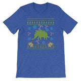 Stegosaurus Christmas Ugly Sweater Design