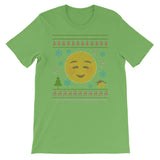 Relaxed Emoticon Happy Icon Christmas Ugly Design Smiley