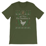 Pet Chickens Christmas Ugly Design