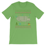 Logging Truck Christmas Ugly Design Logger