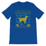 Golden Retriever Christmas Ugly Sweater Design