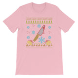 Horror Christmas Ugly Sweater Design Science Fiction