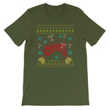 Farm Tractors Christmas Ugly Design Sweater Ugly Design