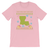 Louisiana Christmas Ugly Sweater Design