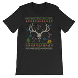 Elk Hunting Christmas Ugly Design Elk Hunter