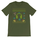 House Music DJ Deejay Headphones Christmas Sweater Design