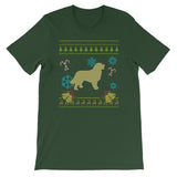 Bernese Mountain Dog Design Christmas Ugly Sweater Design