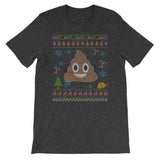 Funny Poo Emoticon Christmas Ugly Design Poop