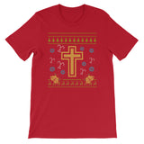 Christian Cross Christmas Ugly Design Sweater Ugly Design