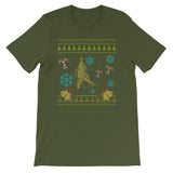 Ginseng Christmas Sweater Design Hunting Ginseng Design